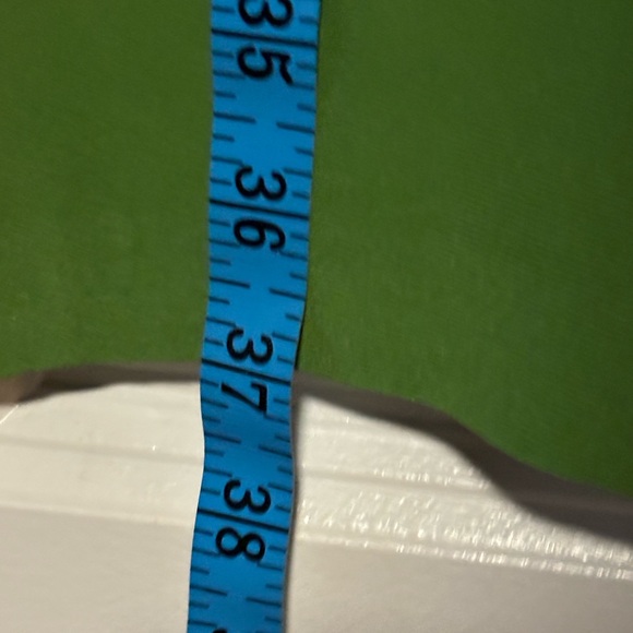 Tory Burch Green, Blue & White Color Blocked Silk Shift Dress, size 10 - Picture 8 of 11